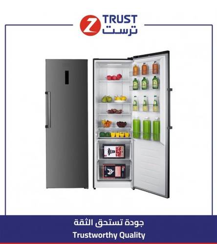 ثلاجة ز.ترست 12.6 قدم3، 355 لتر - أستيل
