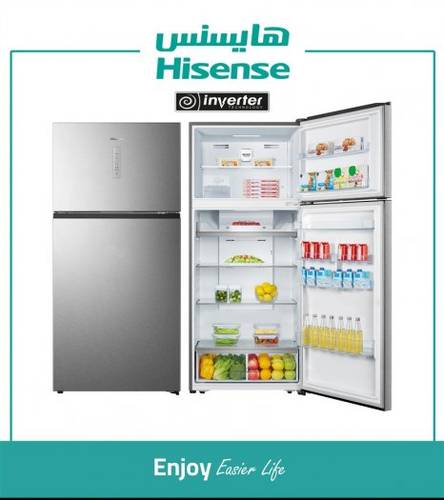 ثلاجة هايسنس انفرتر19.9 قدم3، 564 لتر، 60/50هرتز - أستيل