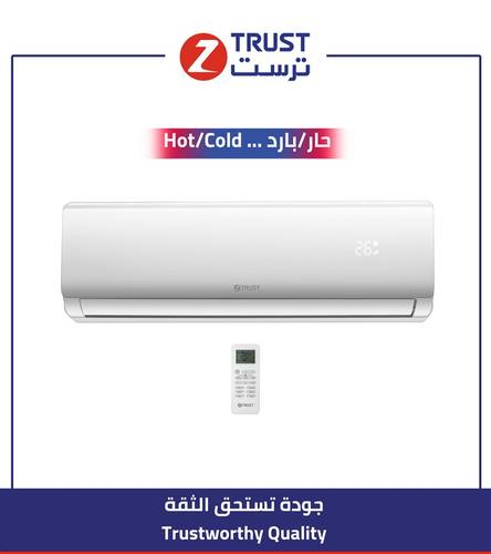 مكيف ز.ترست ايليت جداري 21000 وحدة ، انفرتر ، حار/ بارد