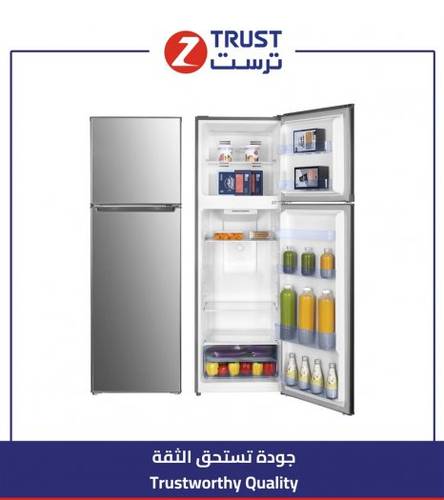 ثلاجة ز.ترست 8.90 قدم3، 251 لتر - أستيل