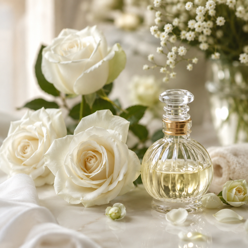 زيت عطرى ورد أبيض