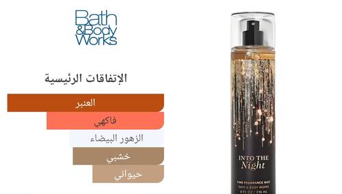 زيت عطرى انتو ذا نايت Into the Night 
