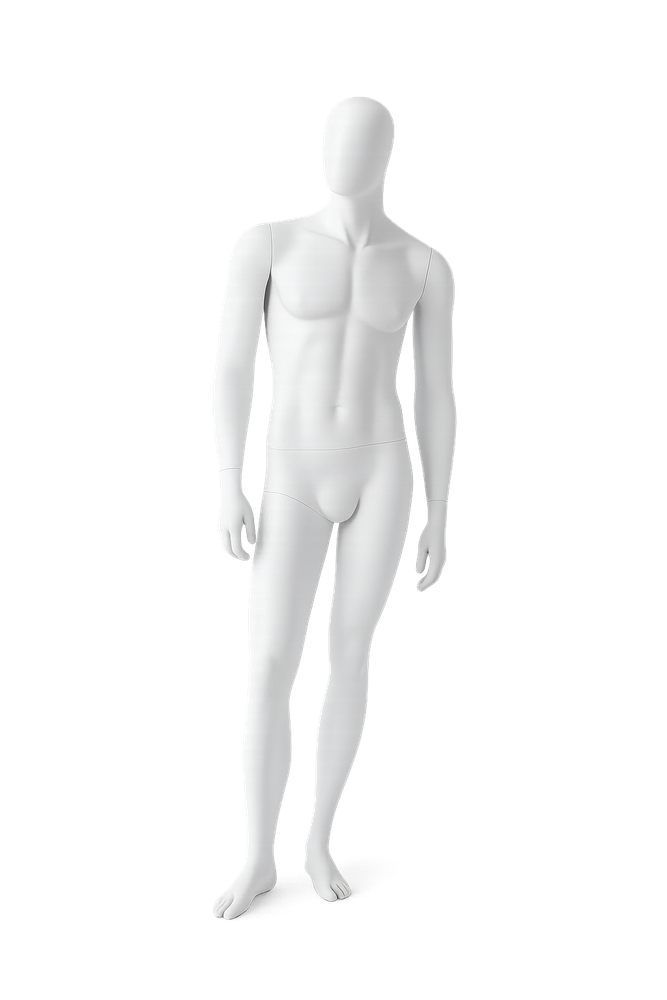 Rental - Leaning Pose Male Mannequin