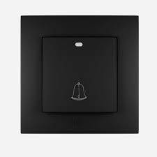 مفتاح جرس اسود +رمادي AL- BENA PRO BLACK