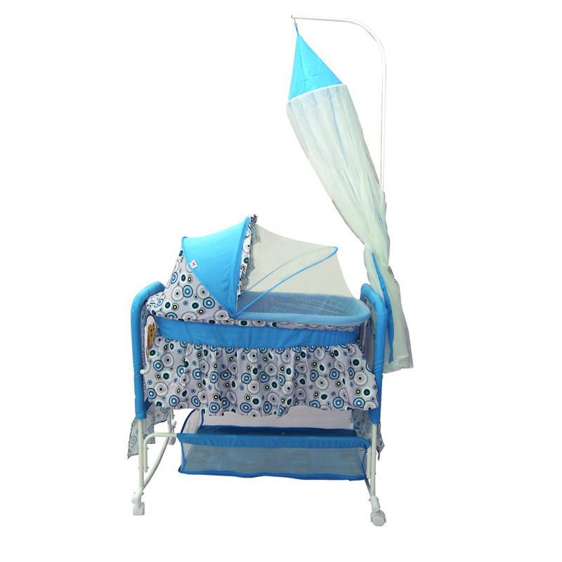 سرير هزاز مع ناموسية FJY-708G
