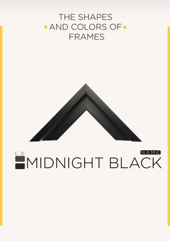اطار اسود زاوية / MIDNIGHT BLACK