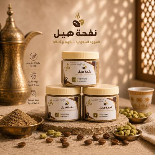 بهار قهوة عربيه علبه