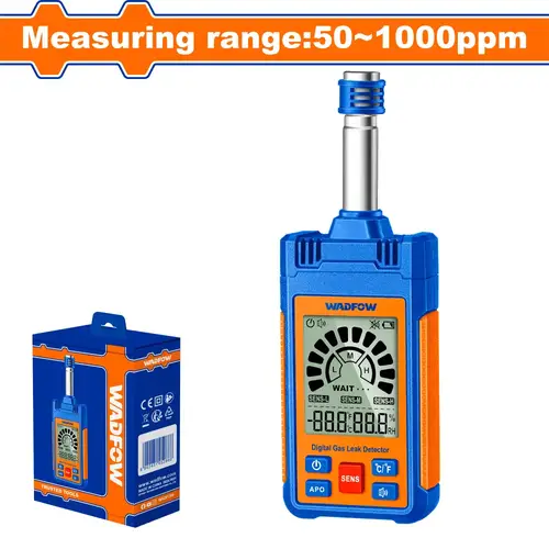 Digital gas leak detector