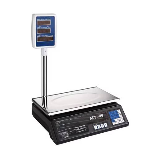 ميزان الكتروني مع عامود 40kg