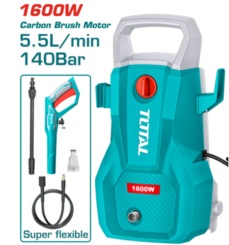 ماكينة غسيل 1600W 140BAR توتال 