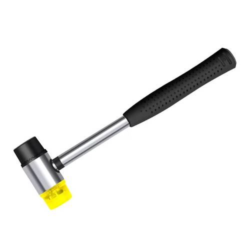 Rubber and plastic hammer