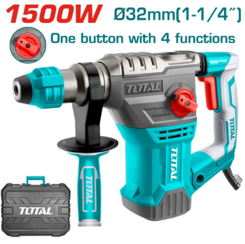 همر تكسير 1500W 32mm SDS PLUS توتال 