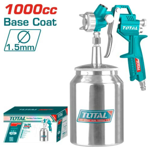 مسدس رش بويا على الهواء 1000CC 1.5mm توتال