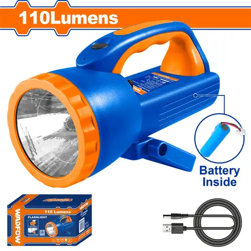 Cordless flashlight