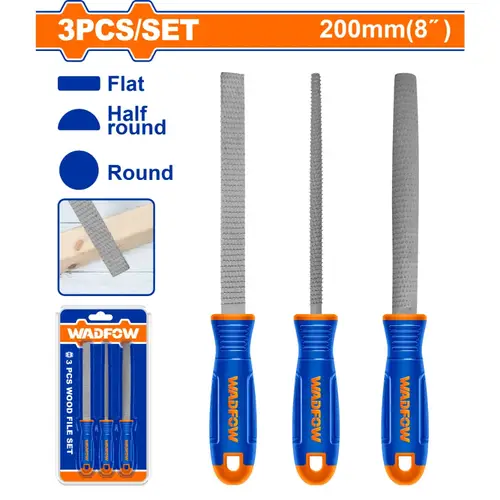 3 Pcs Wood file set