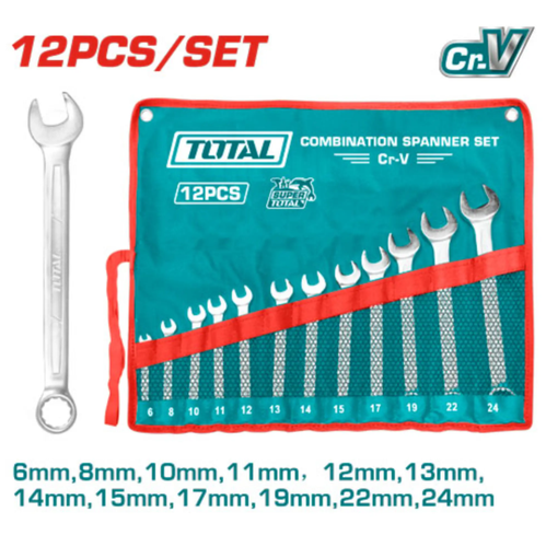 طقم مفتاح مشترك 12PCS/SET توتال 