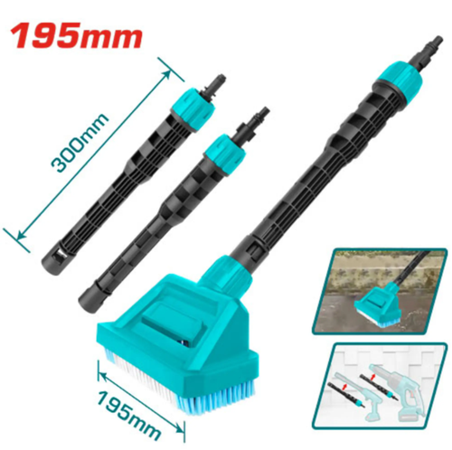فرشة ماكينة غسيل 20V مع توصيلة توتال 