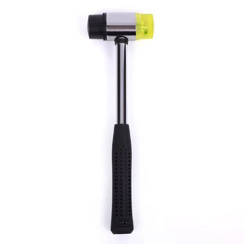 Rubber and plastic hammer