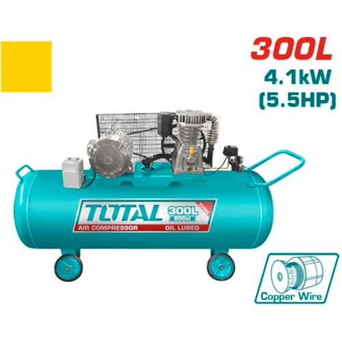 ضاغط هواء 300L 5.5HP توتال