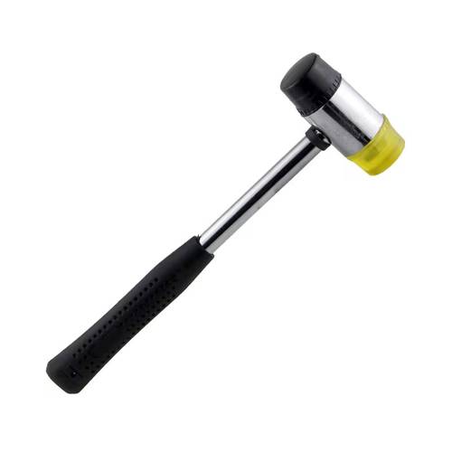شاكوش ربل يد حديد راس اصفر واسود 30mm