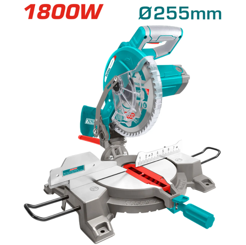 ماكينة قص خشب قاعدة 1800W 255mm ثابت توتال