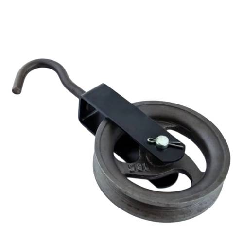 بكرة سحب اسود مقاس 120 mm