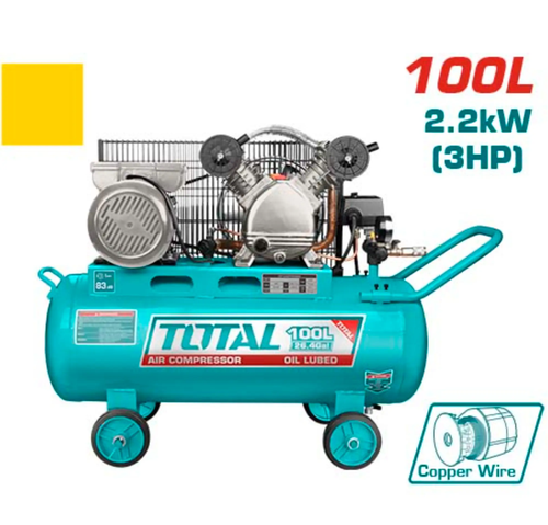 ضاغط هواء 100L 3HP توتال