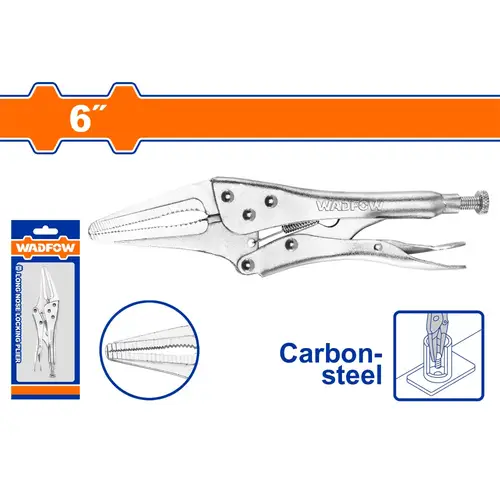 Long nose locking plier