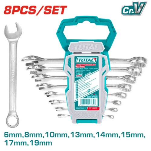 طقم مفتاح مشترك 8PCS/SET توتال 