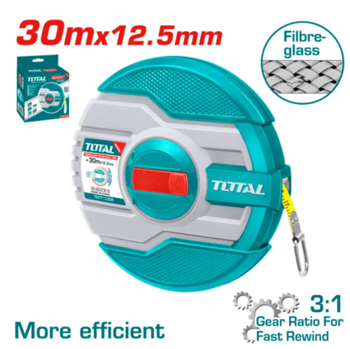 متر فيبر دائري 30mx12.5mm توتال