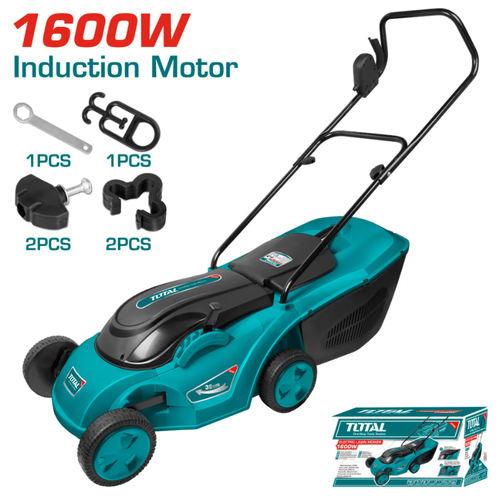 ماكينة قص عشب كهرباء 1600W 50L توتال 