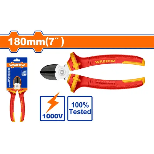 Insulated diagonal cutting pliers
