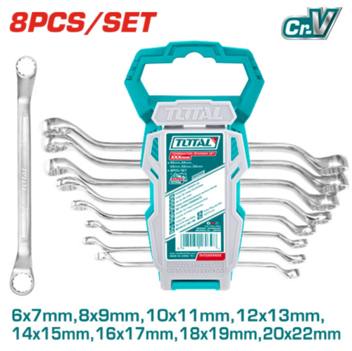 طقم مفتاح مختوم طرفين 8PCS/SET توتال 