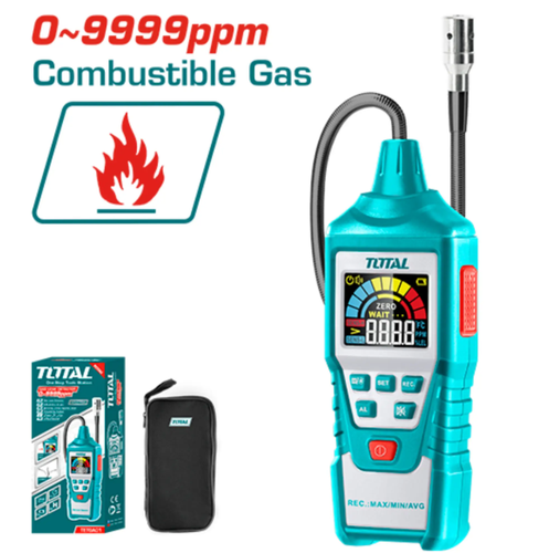 جهاز مقياس الغاز o~9999ppm توتال 