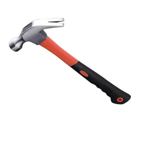 Long handle claw hammer