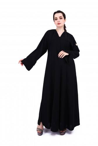 عباية سوداء سادة