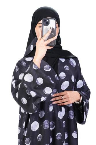 عباية لف ملون