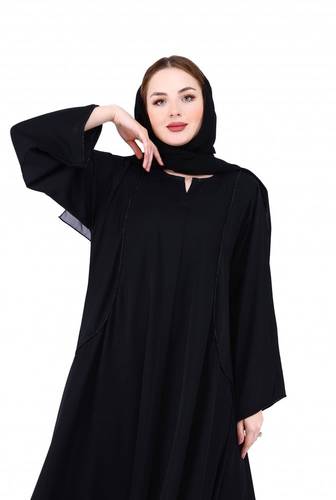 عباية سوداء قيطان