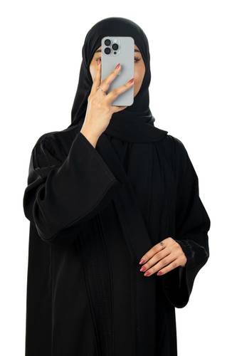 عباية مودل لف نص كلوش تطريز