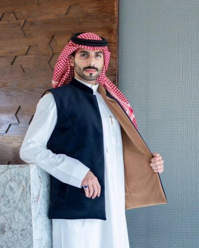 سديري وجهين كحلي - جملي 