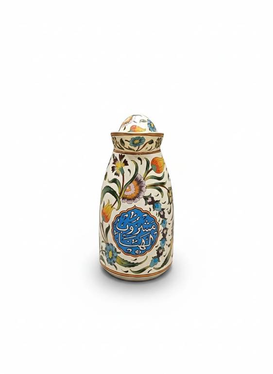 ترمس شاي رسم يدوي