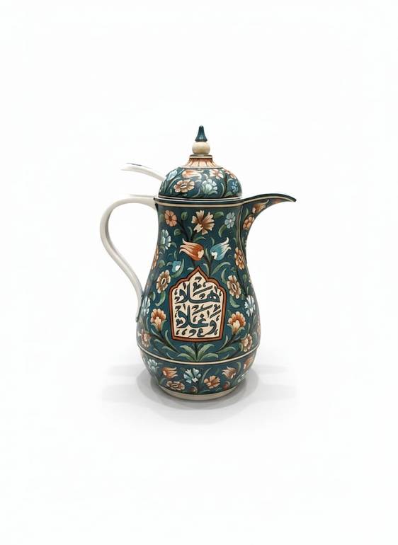 ترمس قهوه رسم يدوي