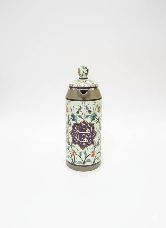 Painted Thermos L.