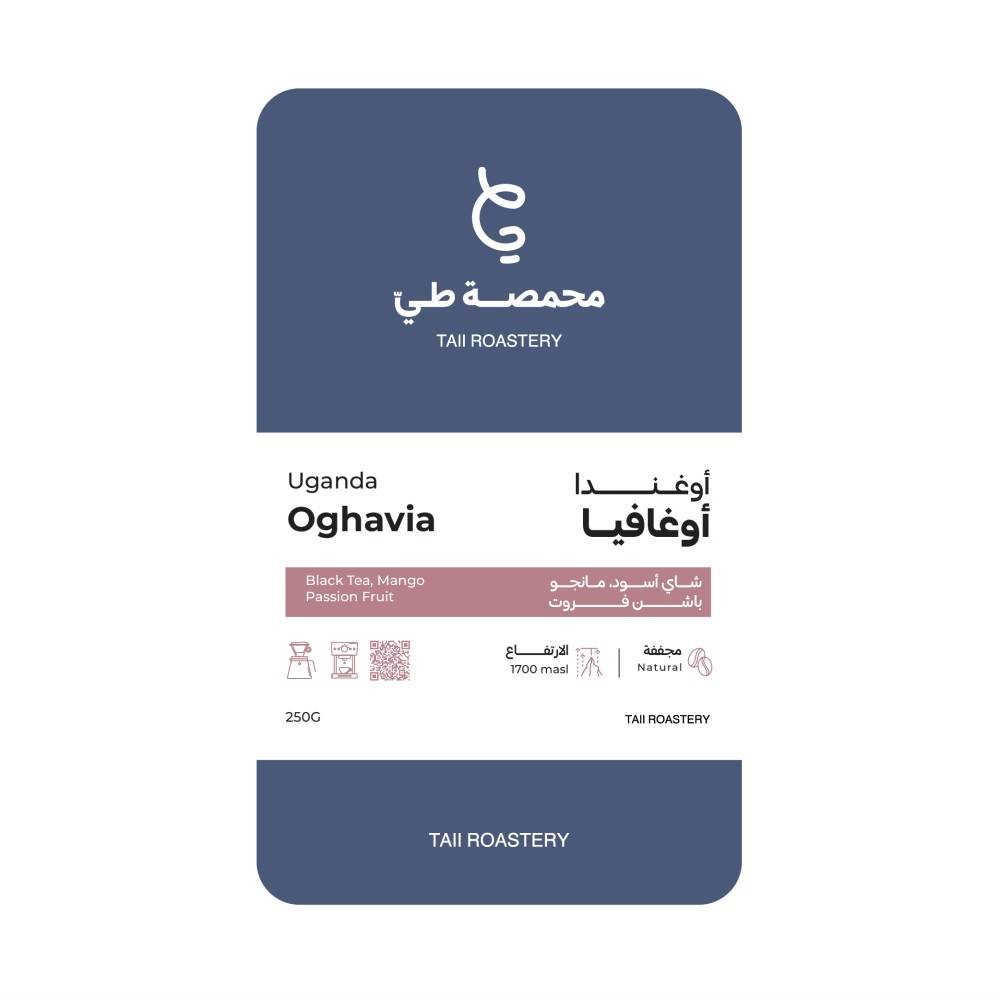 اوغافيا اوغندا 250 جرام محمصه طى