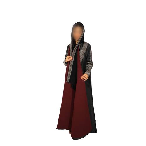 عباية تفته اسود