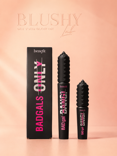 BADgal Goodies - Full-size & mini volumizing mascara - بنفت طقم ماسكارا باد جال جودیز لتكبیر الرموش
