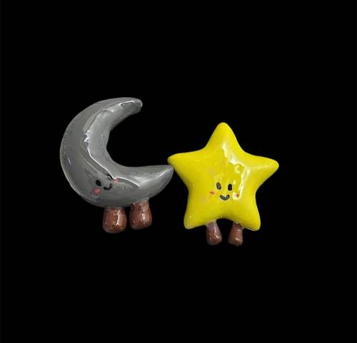 moon and star