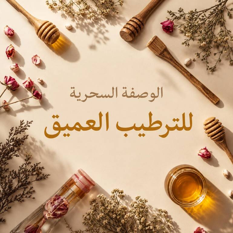 الوصفة السحرية للترطيب العميق