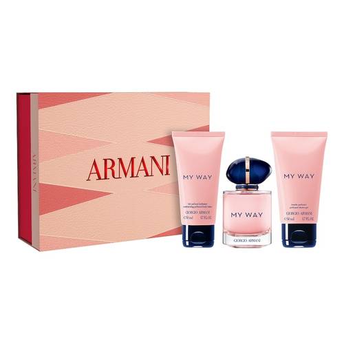 مجموعة ماي واي أو دو بارفان - عطر، كريم للجسم، وجل استحمام