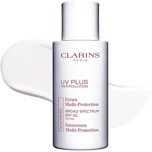 اوتليت كريم كلارينس +UV ملون مضاد للتلوث للحماية من أشعة الشمس فوق البنفسجية SPF 50 ‏50مل BB-5